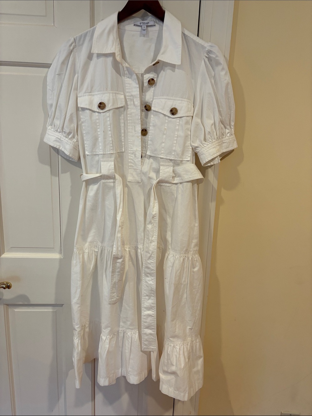 Derek Lam White Collared dress